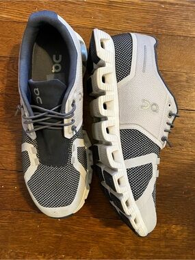 On Running Womens Cloud Shoes - Gray and Black